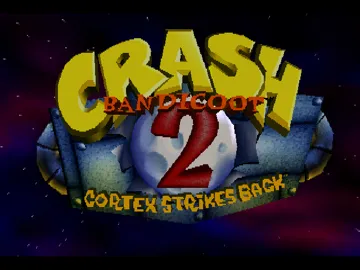 Crash Bandicoot 2 - Cortex Strikes Back (US) screen shot title